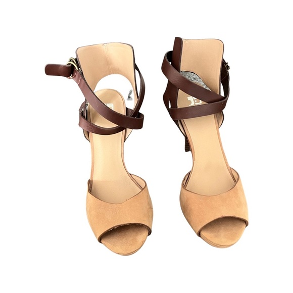 Joes Leather Heels Sz 7.5 - Picture 6 of 8